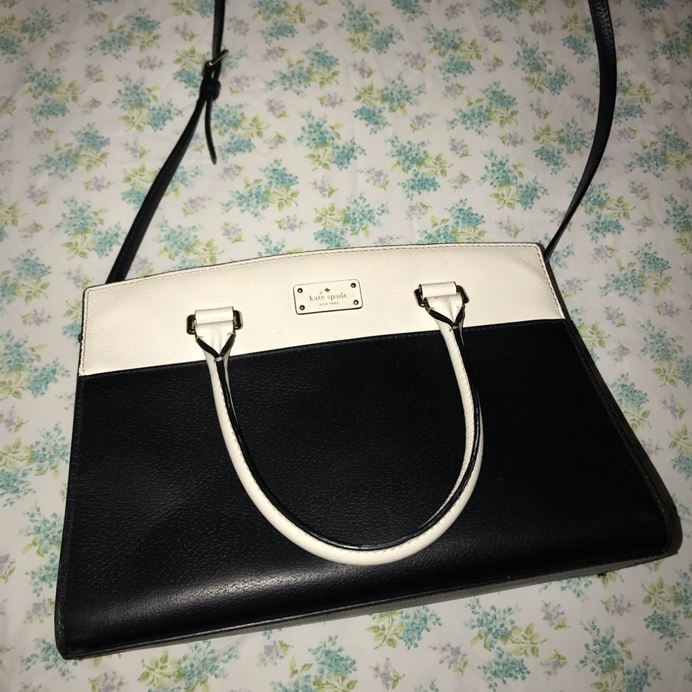 Kate Spade Black/White Handbag